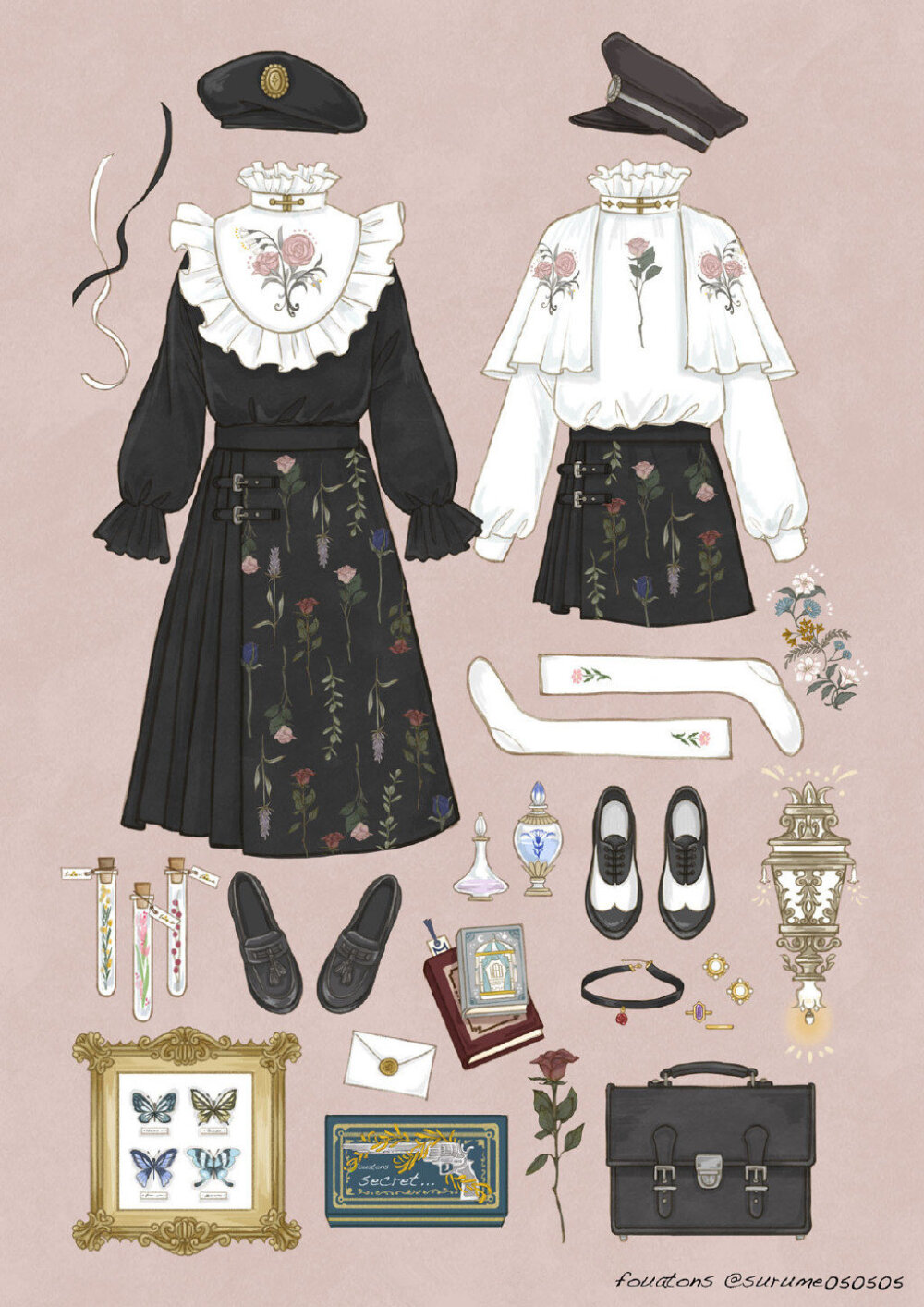 服裝設(shè)計(jì)圖 創(chuàng)意與工藝的視覺交響